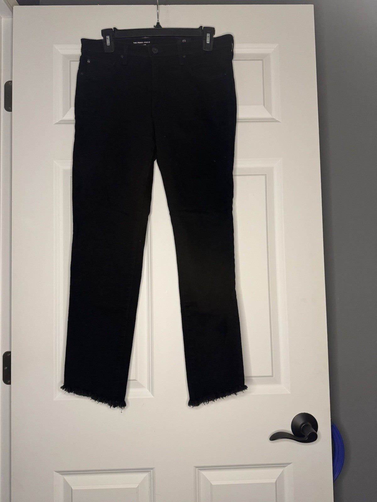 Adriano Goldschmied The Prima Ankle Cigarette Ankle Black Jeans 30 