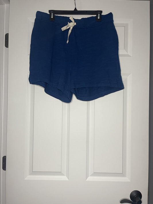 J crew lounge shorts xl blue NWT