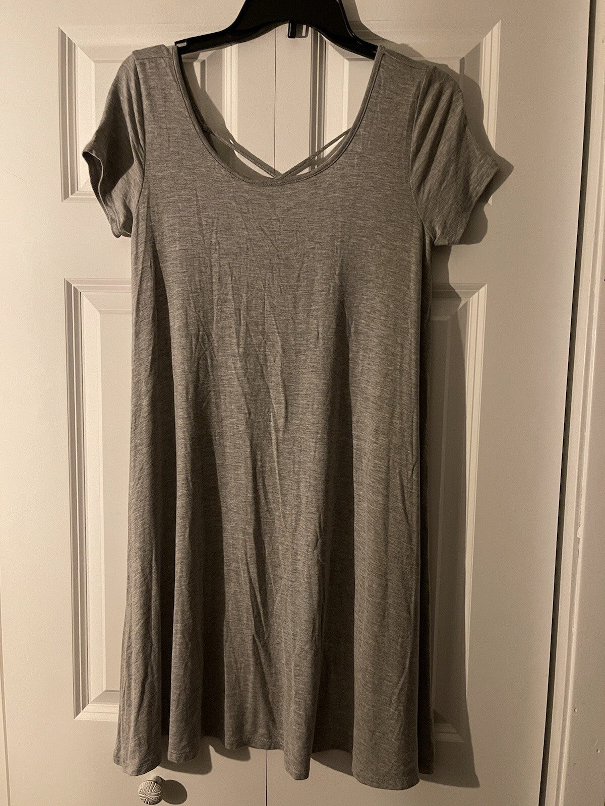 Maurices xs gray short sleeve dress nwt
