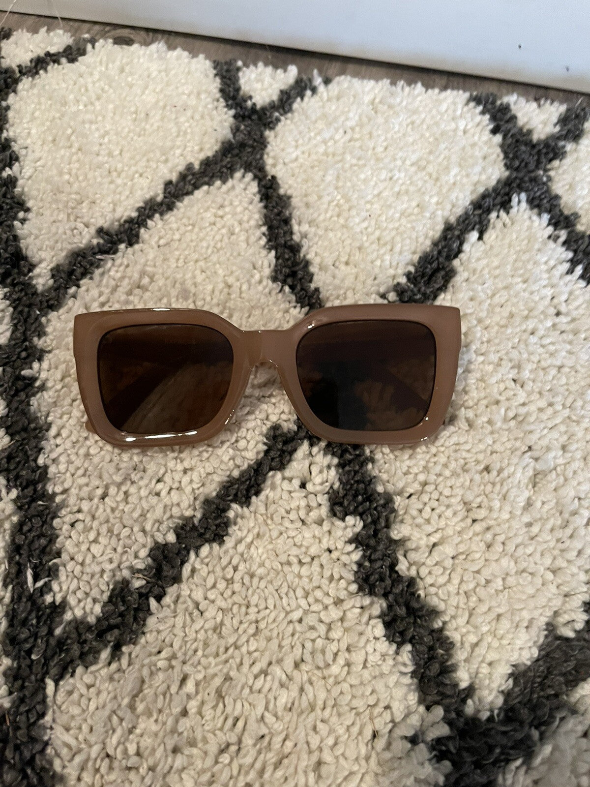 Express Brown Sunglasses 