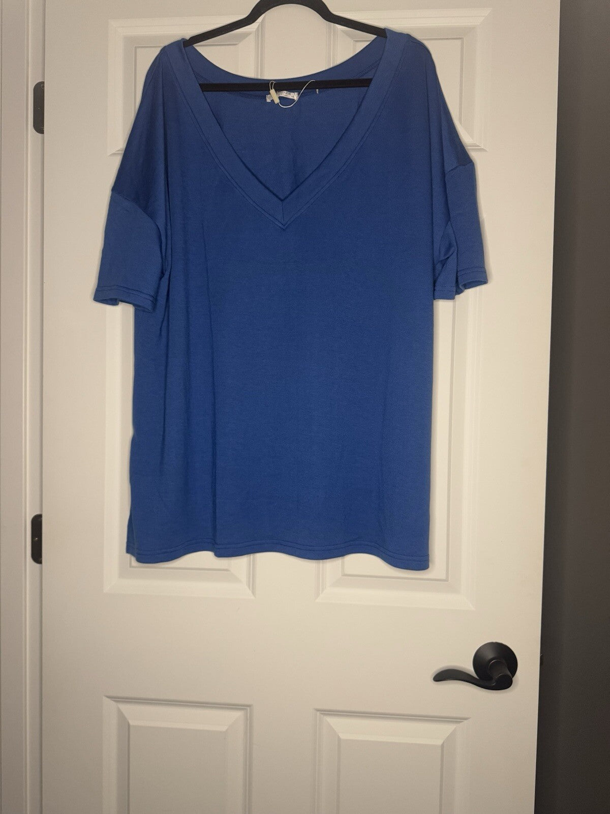 Ekouaer 2 Piece Lounge Set Blue Xxl T Shirt Shorts Nwt 
