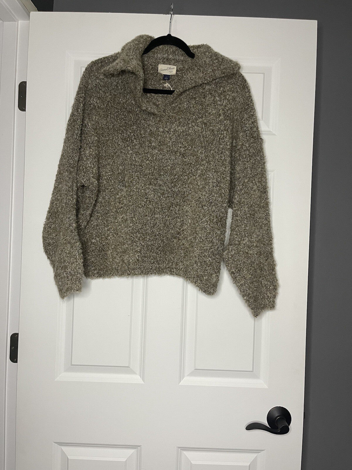 Universal Thread Taupe Heathered Sweater Large New With Tags 