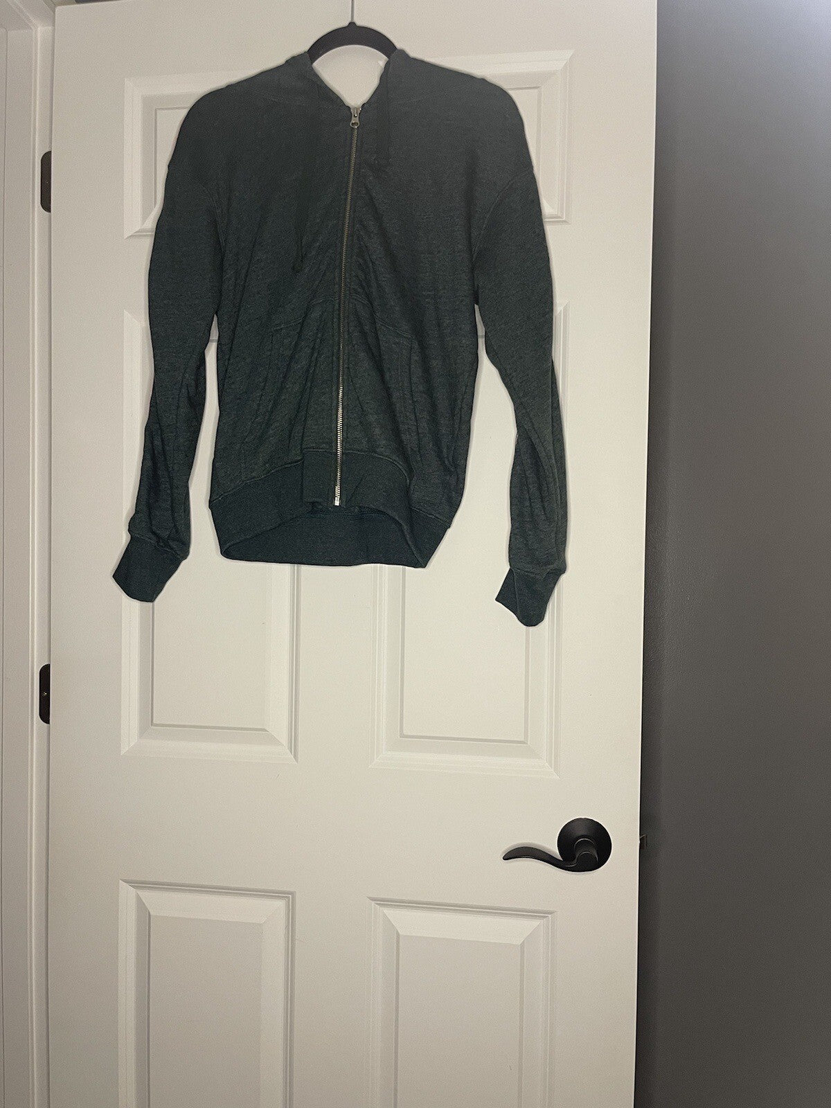 Spiritual Gangster Zip Up Hoodie Small Green With Pink Rust Purple Sparkle Sleev