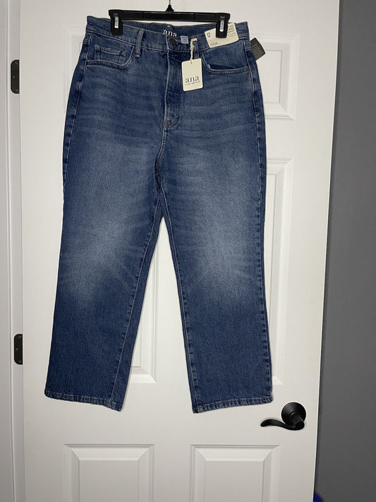 a new approach highest rise vintage straight jeans 12 NWT