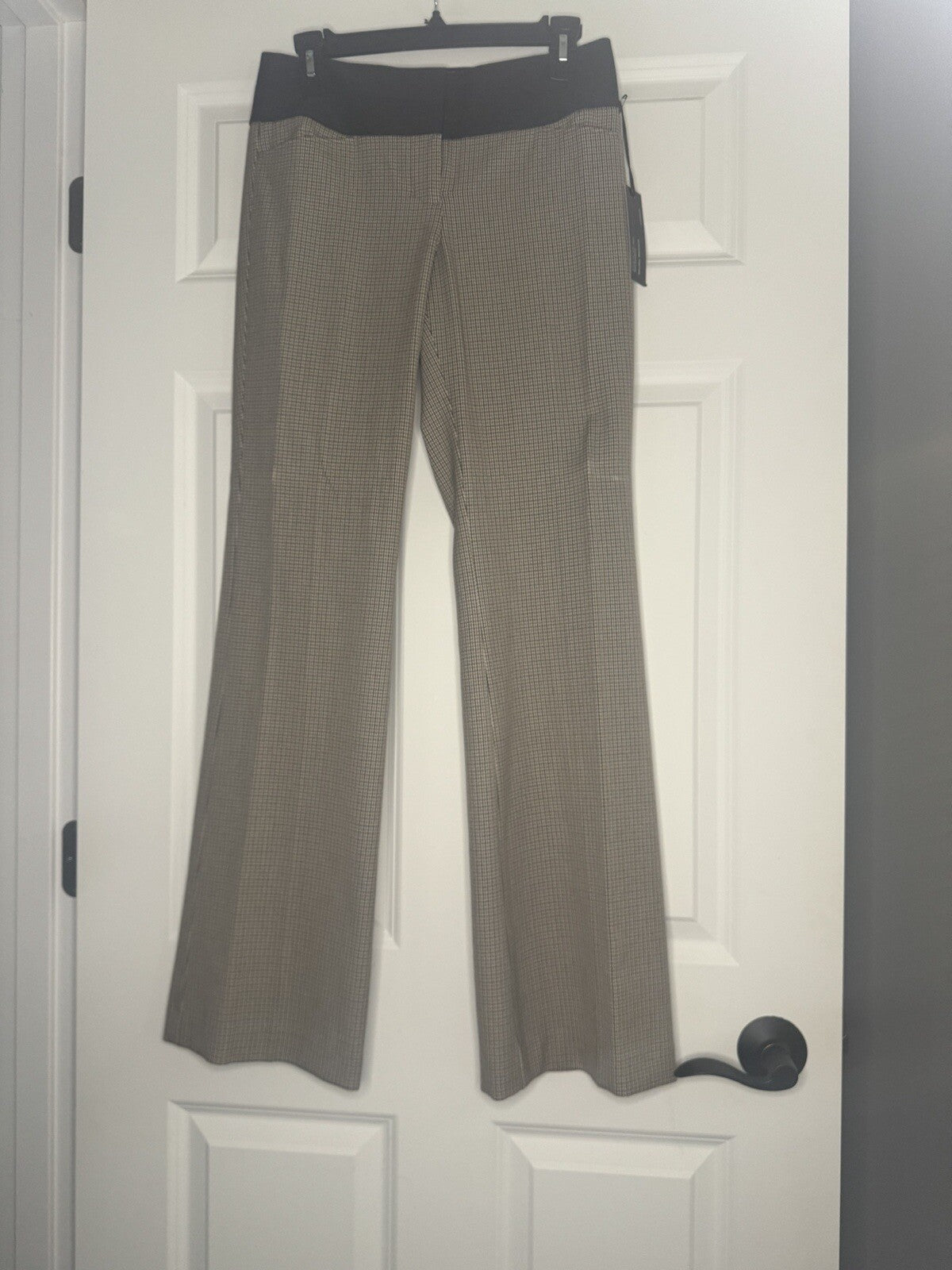 Express Editor Wide Waistband Flare Low rise Slacks 0r Brown Black Beige Nwt 