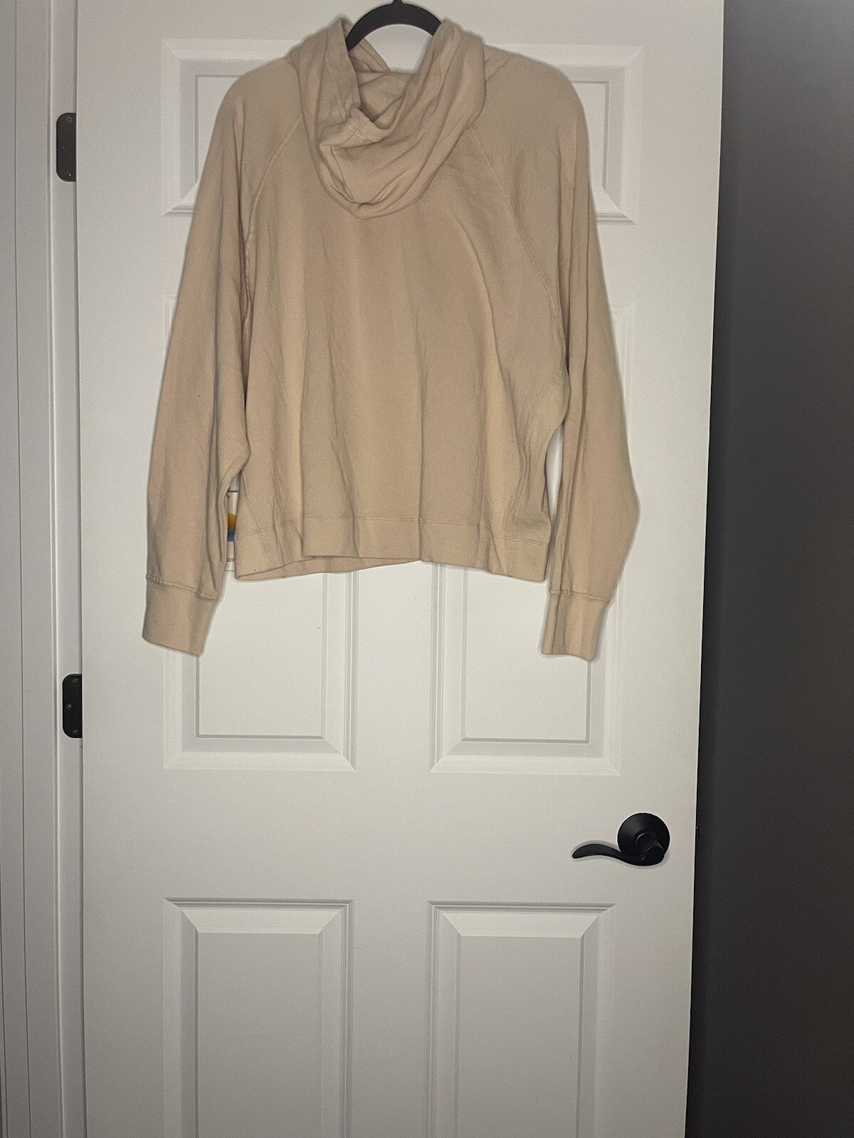 Vuori Hooded Sweatshirt Womens Xl Peach (says Off white On Tag) Nwt 