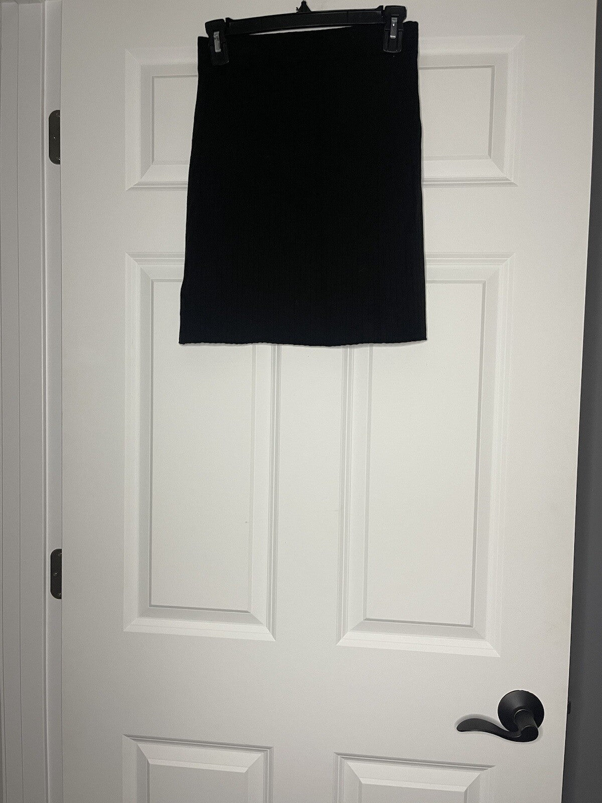 Free people small ribbed skirt black