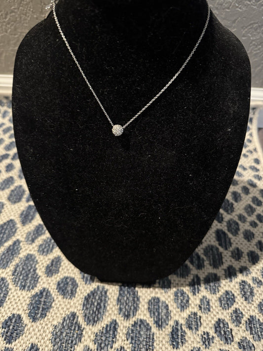 Kate Spade Short Necklace Silver