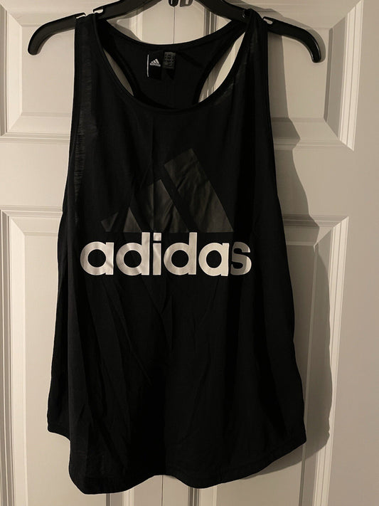 Adidas active tank black medium 