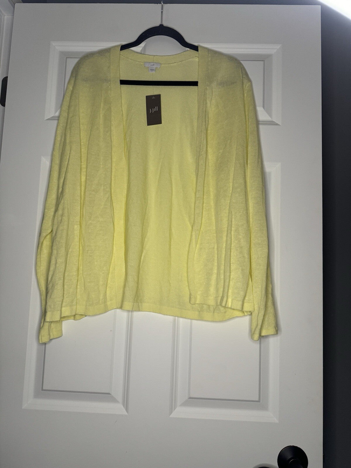 J Jill Lightweight Cardigan Limoncello Xl Nwt 69