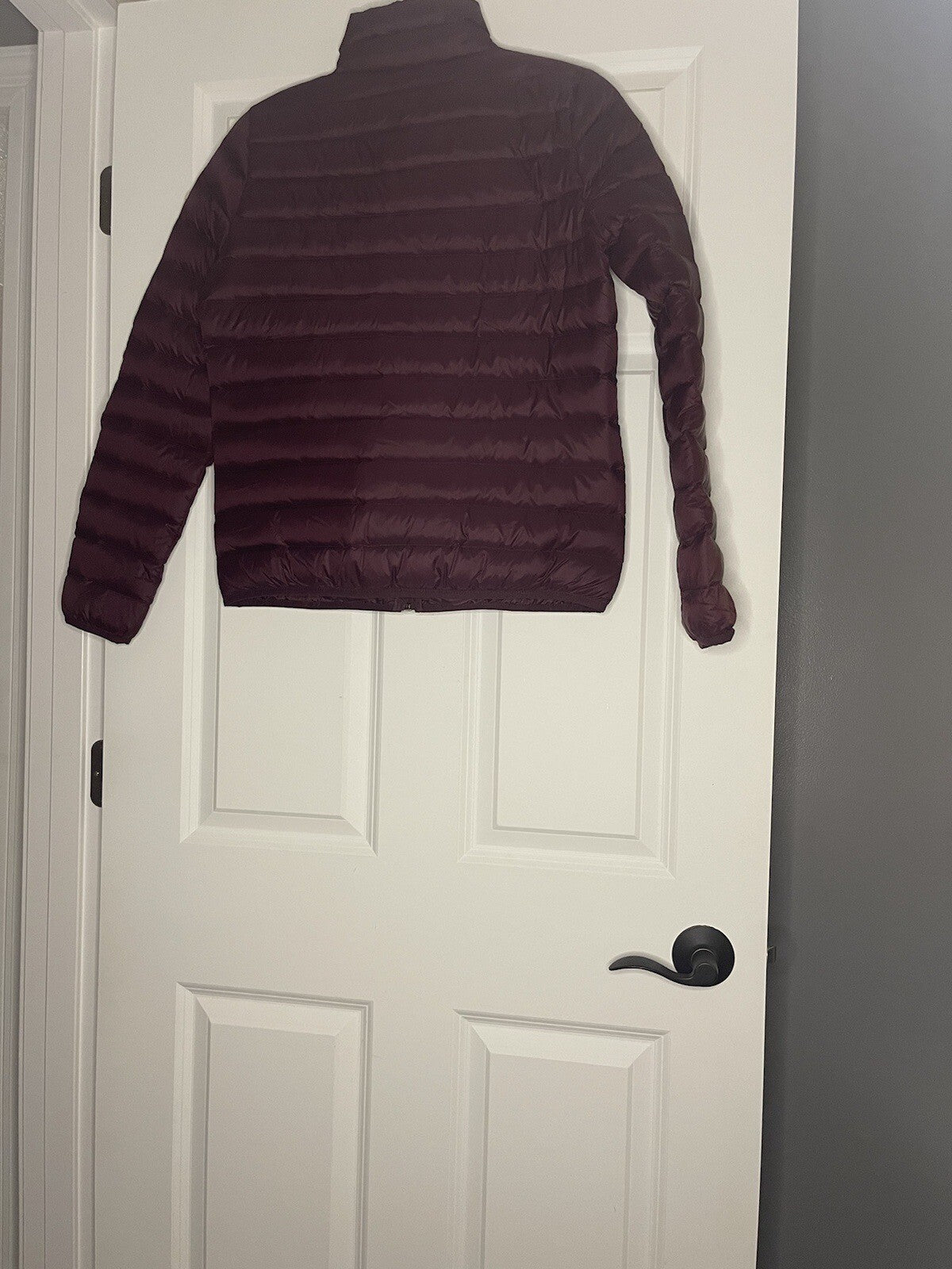 Abercrombie And Fitch Down Series Puffer Jacket Medium Plum Worn Once