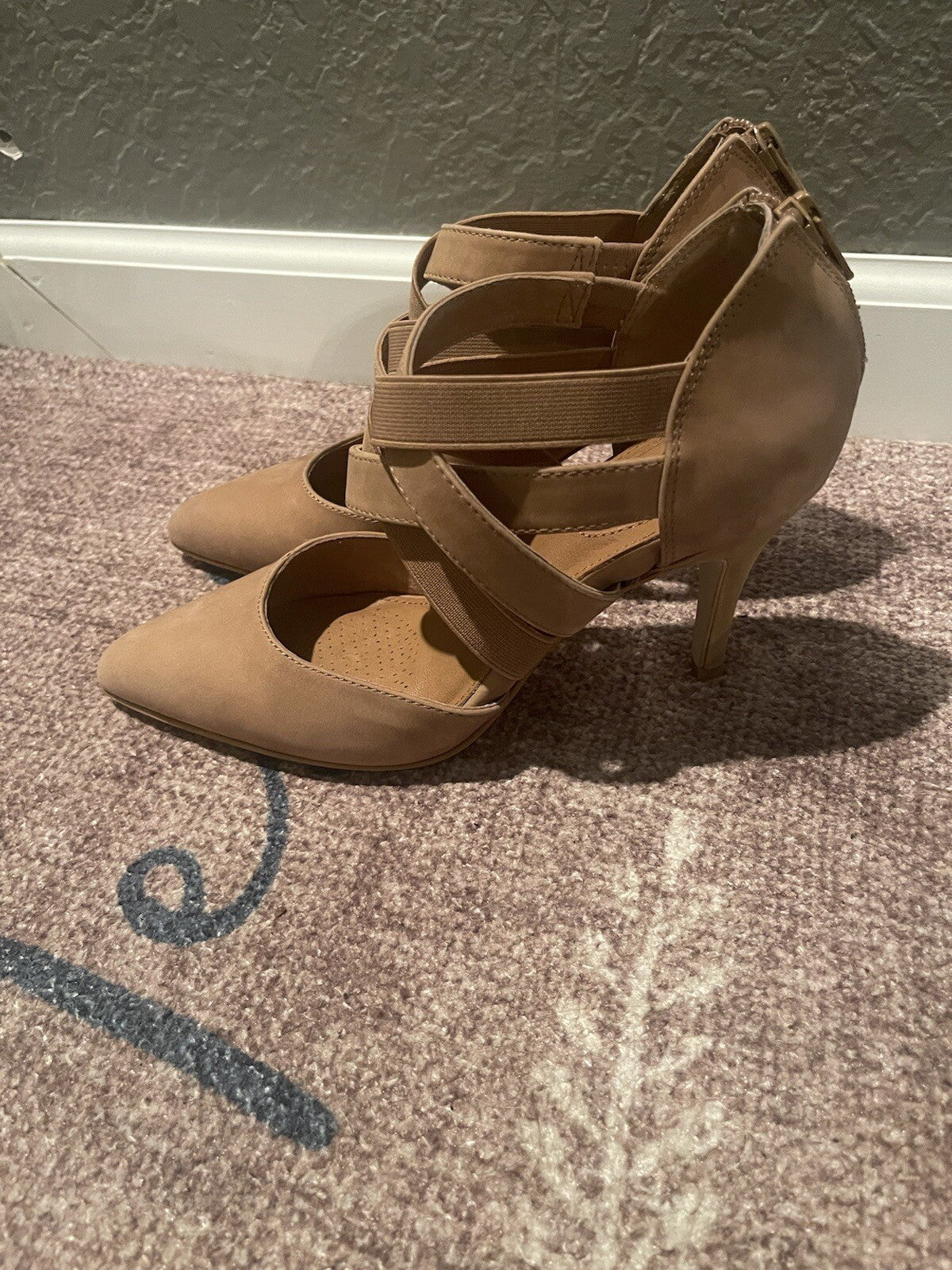 Corso Como strappy heels 6.5 brown 