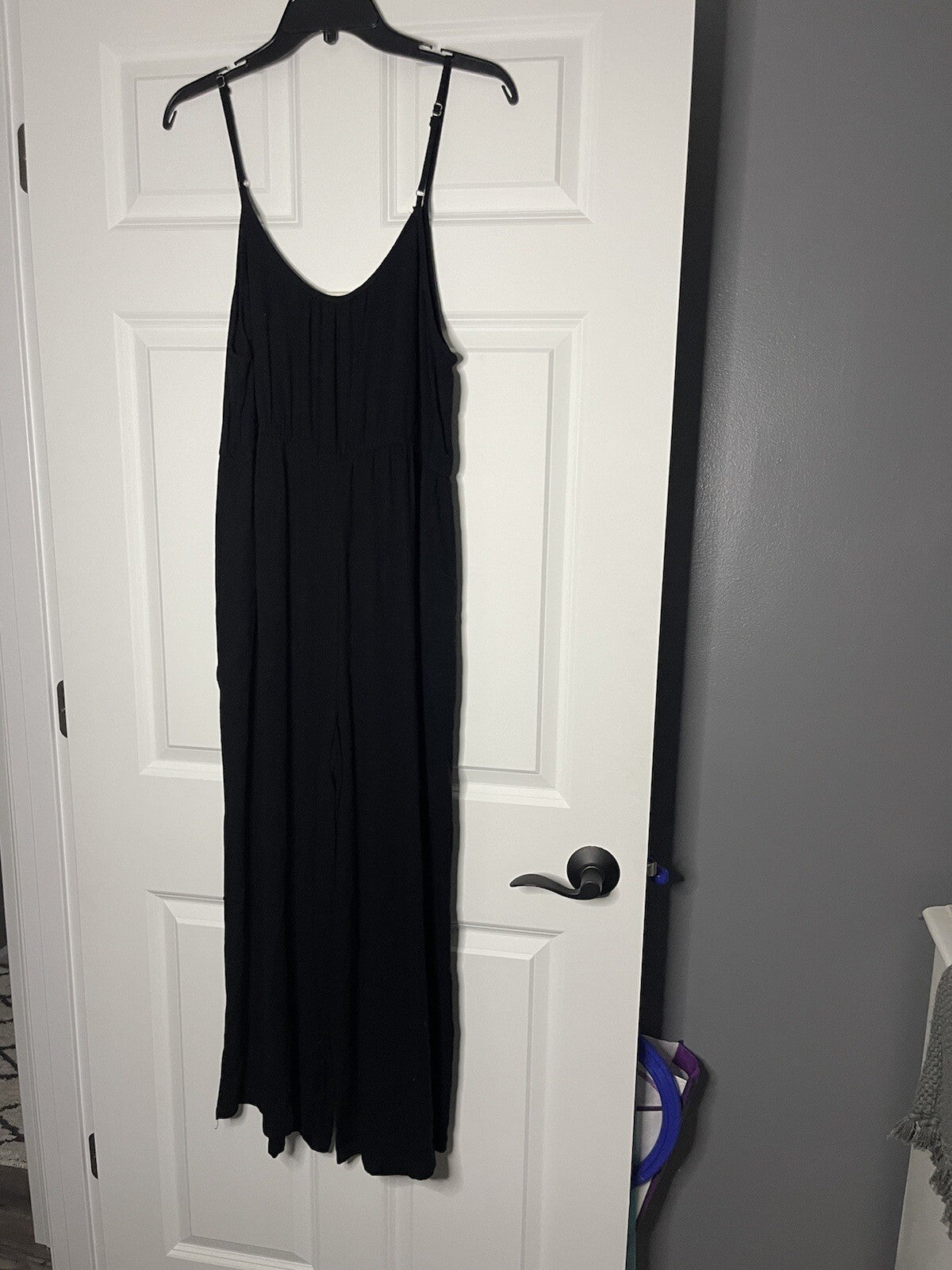 New in harlow linen jumper large black NWT 