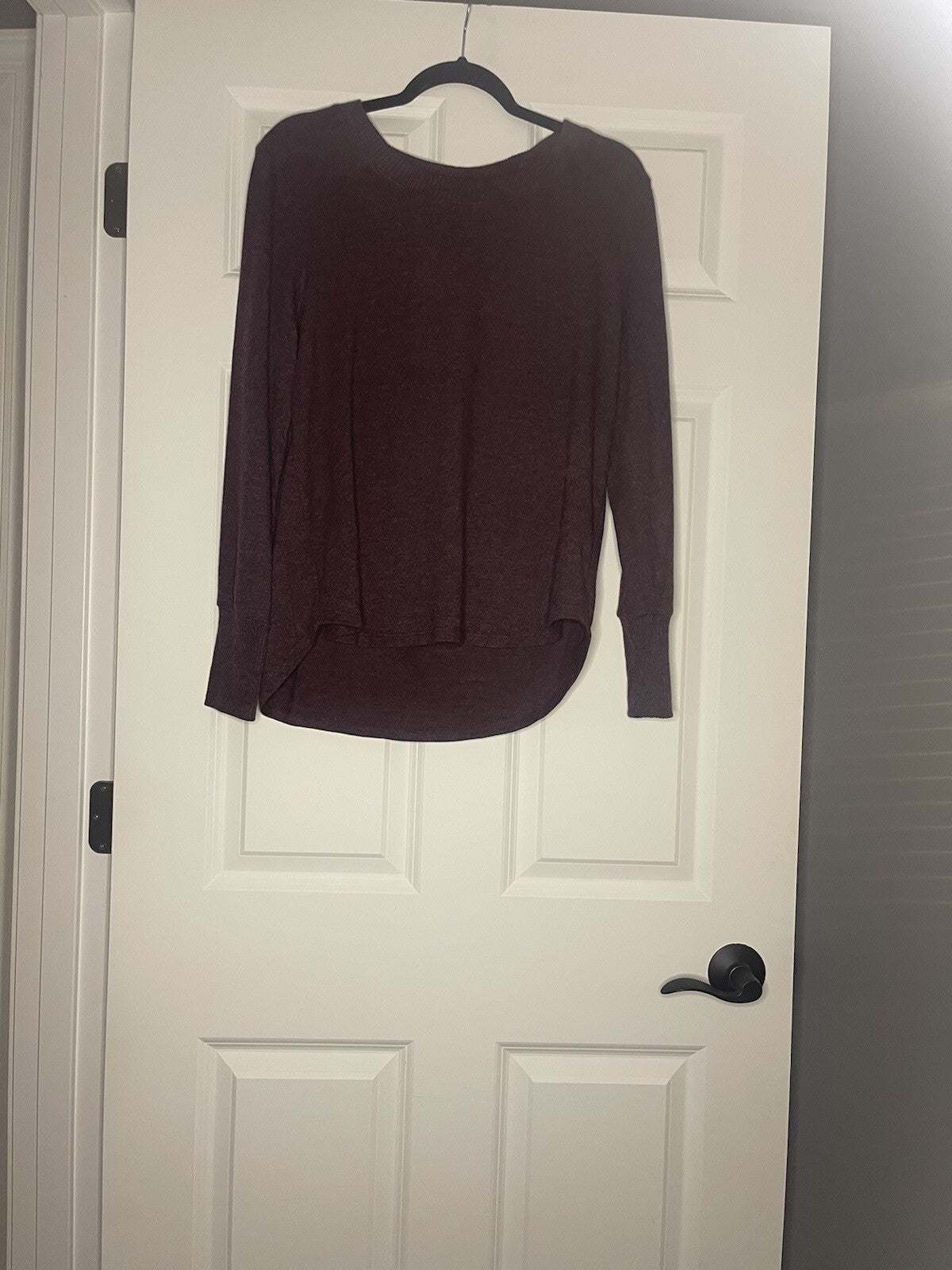 Nine West Sweater Plum Large Nwt 59.50