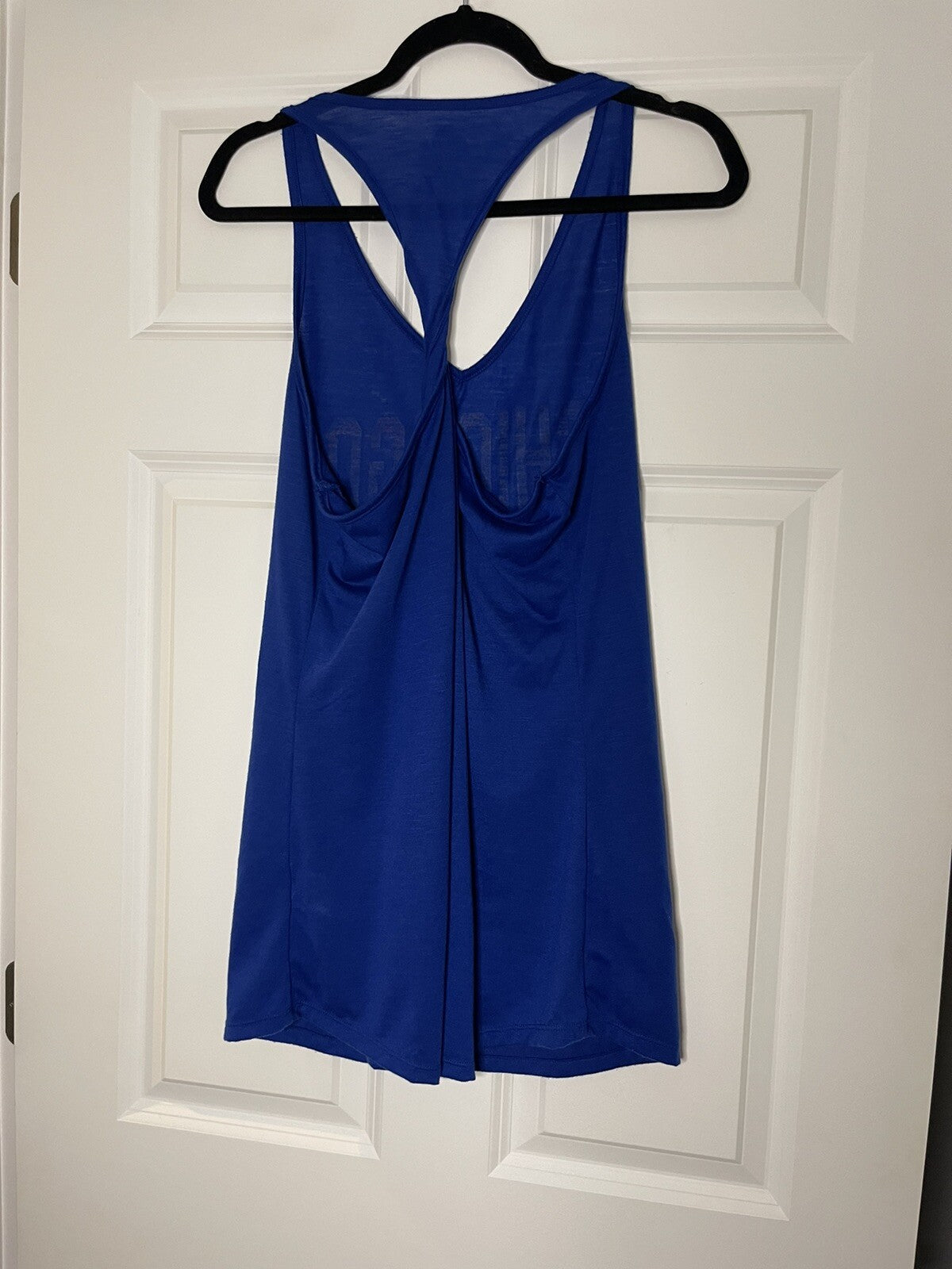 Majestic Chicago Cubs Tank Top Xl Red Blue White Rhinestones