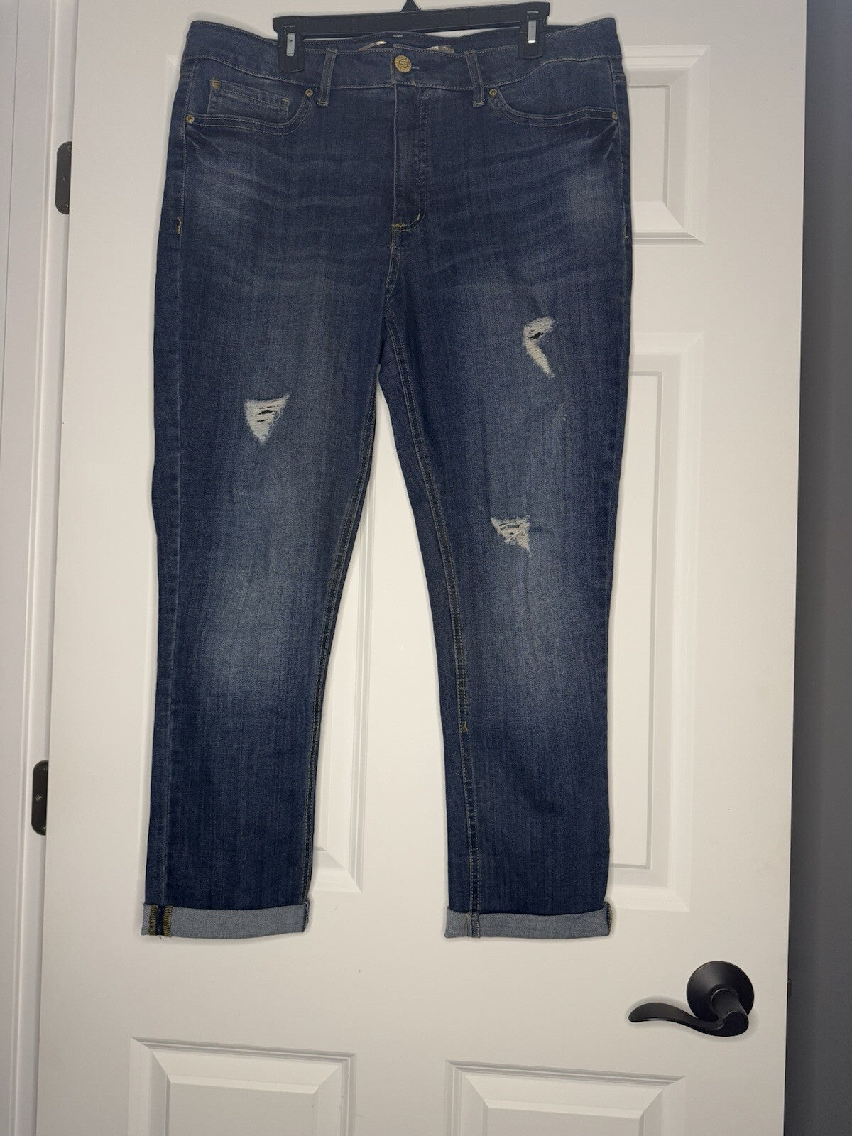 Seven 7 Weekend Slim Fit Jeans 14 Distressed 
