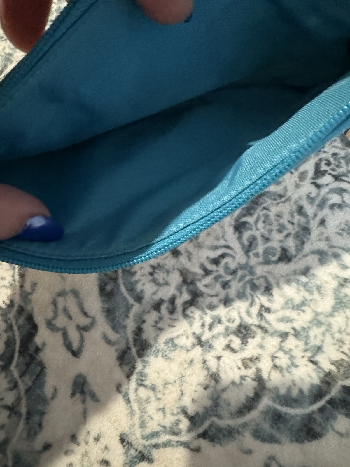 Coach Wristlet Blue Orange Green Purple 