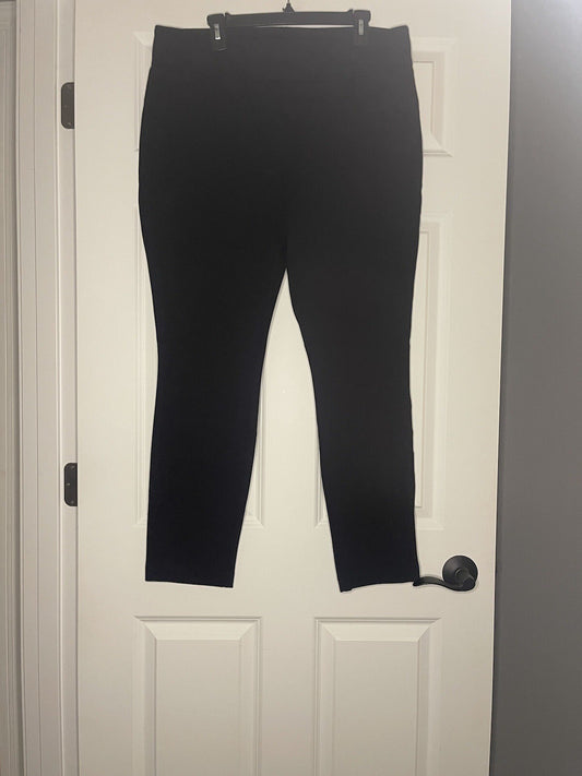 Dalia Pull On Slacks Xl Black 