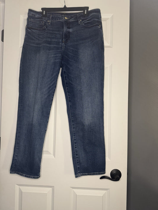 Express Boyfriend Midrise Jeans 14 Long Wore Once