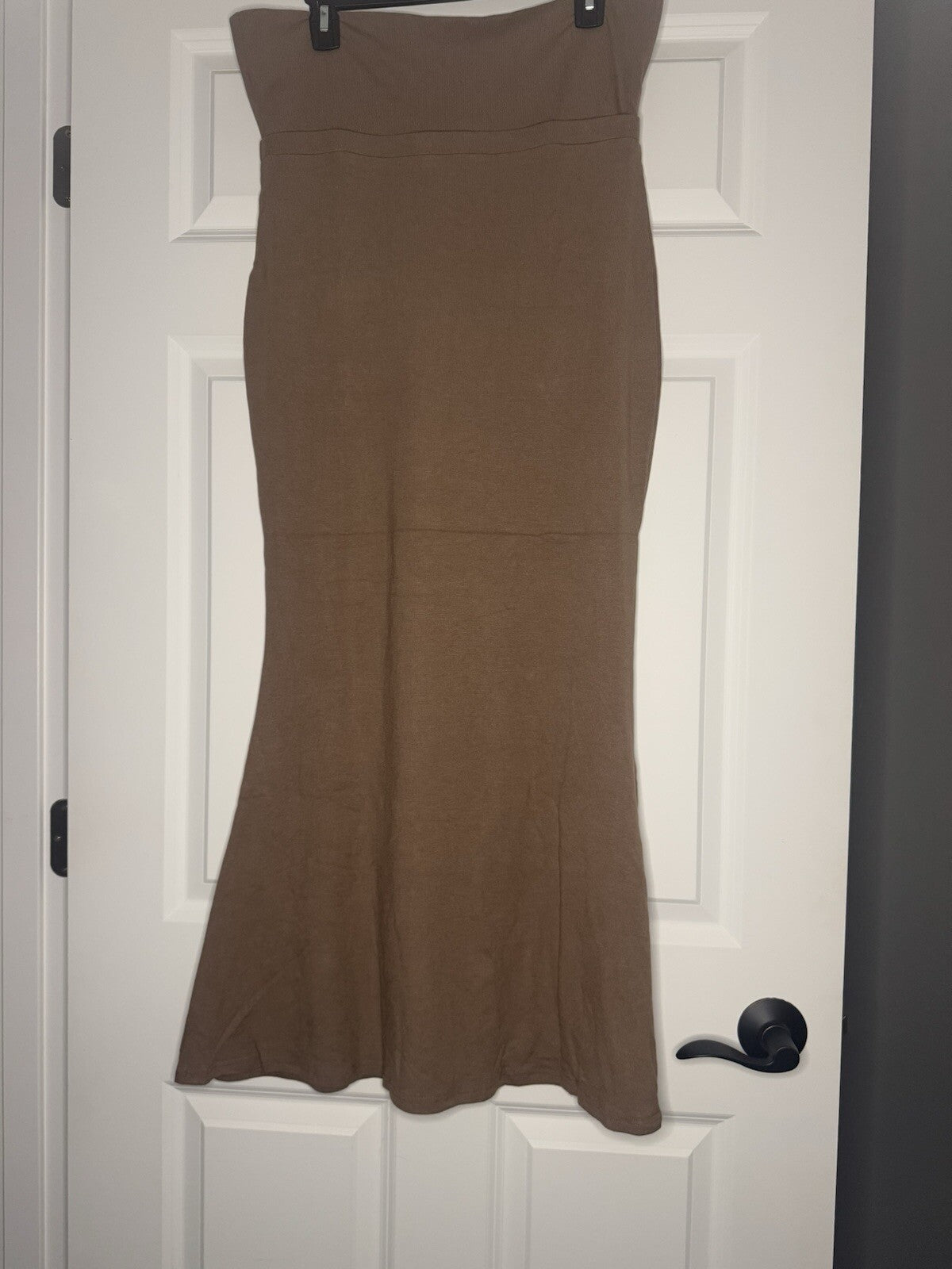 Chyrii 2 Piece Outfit Short Sleeve And Skirt Xl Brown Nwt 