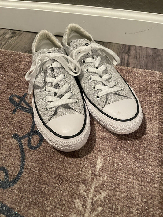 Converse Sneakers Gray White Mix Size 7