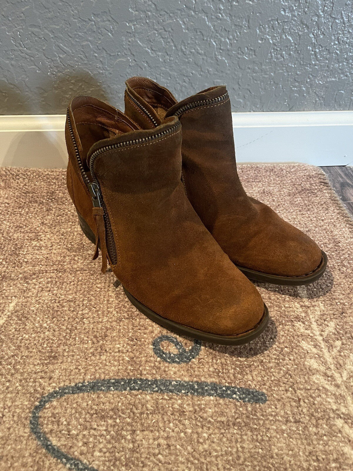Born Size 8 Brown Booties 