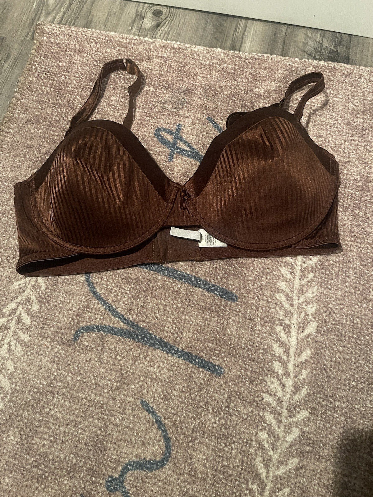 Rampage Bra Brown Striped 40c