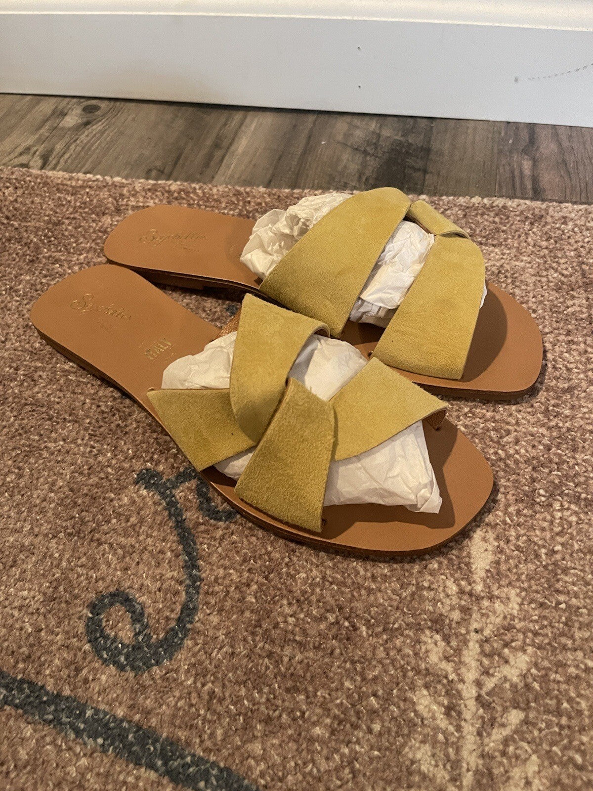 Seychelles Sandals Size 9 Yellow Brand New 