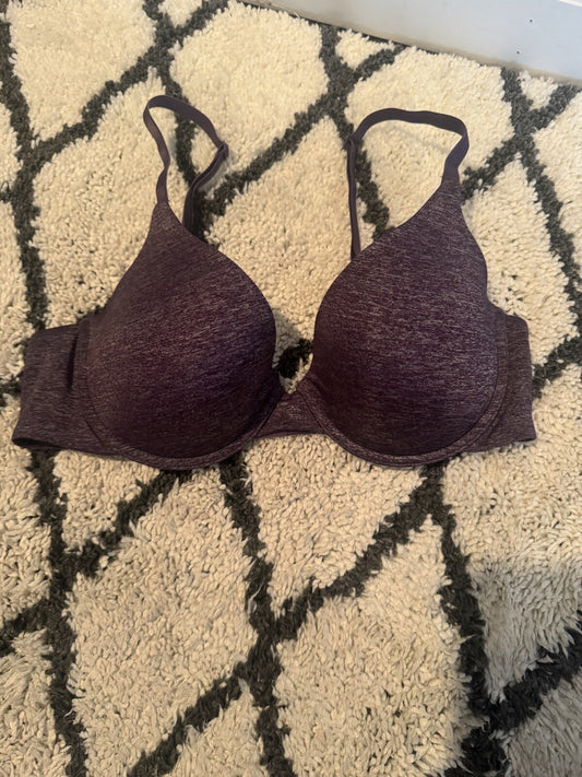 Victorias Secret Uplift Semi Demi Bra 34c Purple Heathered 34c 