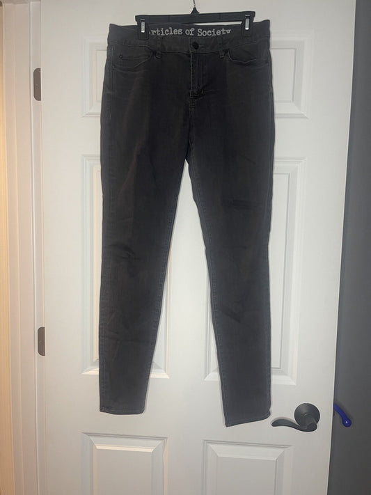 Articles of society jeans size 30 black 