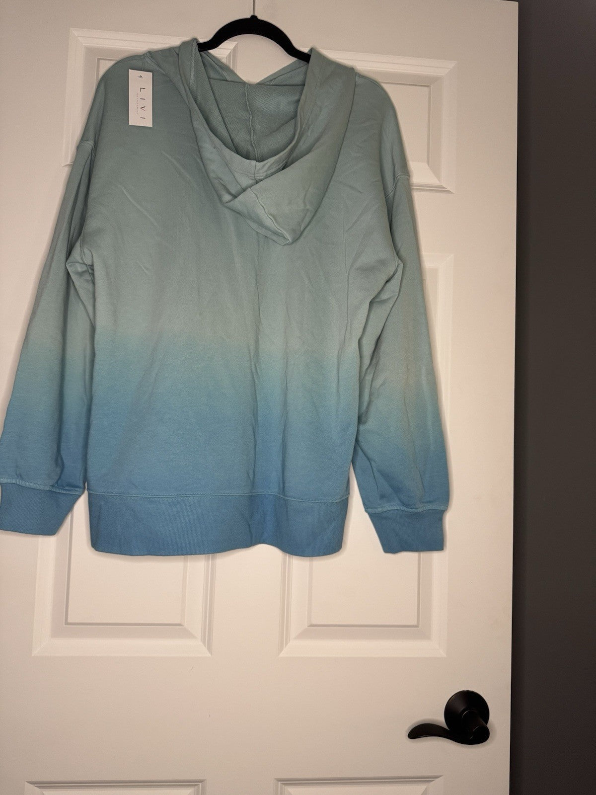 Livi Lane Bryant 2 Piece Jogger Outfit 14/16 Two Shades Of Blue Green Nwt 129.90