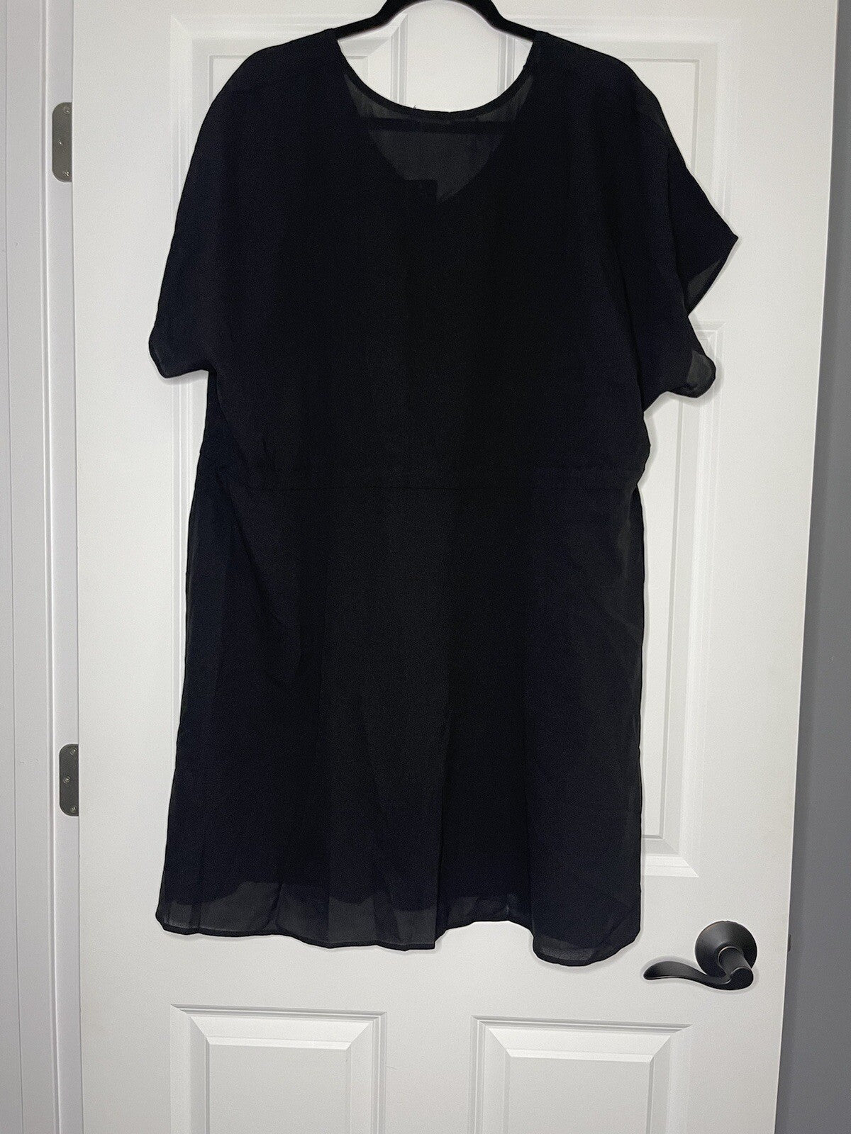 Ekouaer Swimsuit Coverup XXL Black Nwt