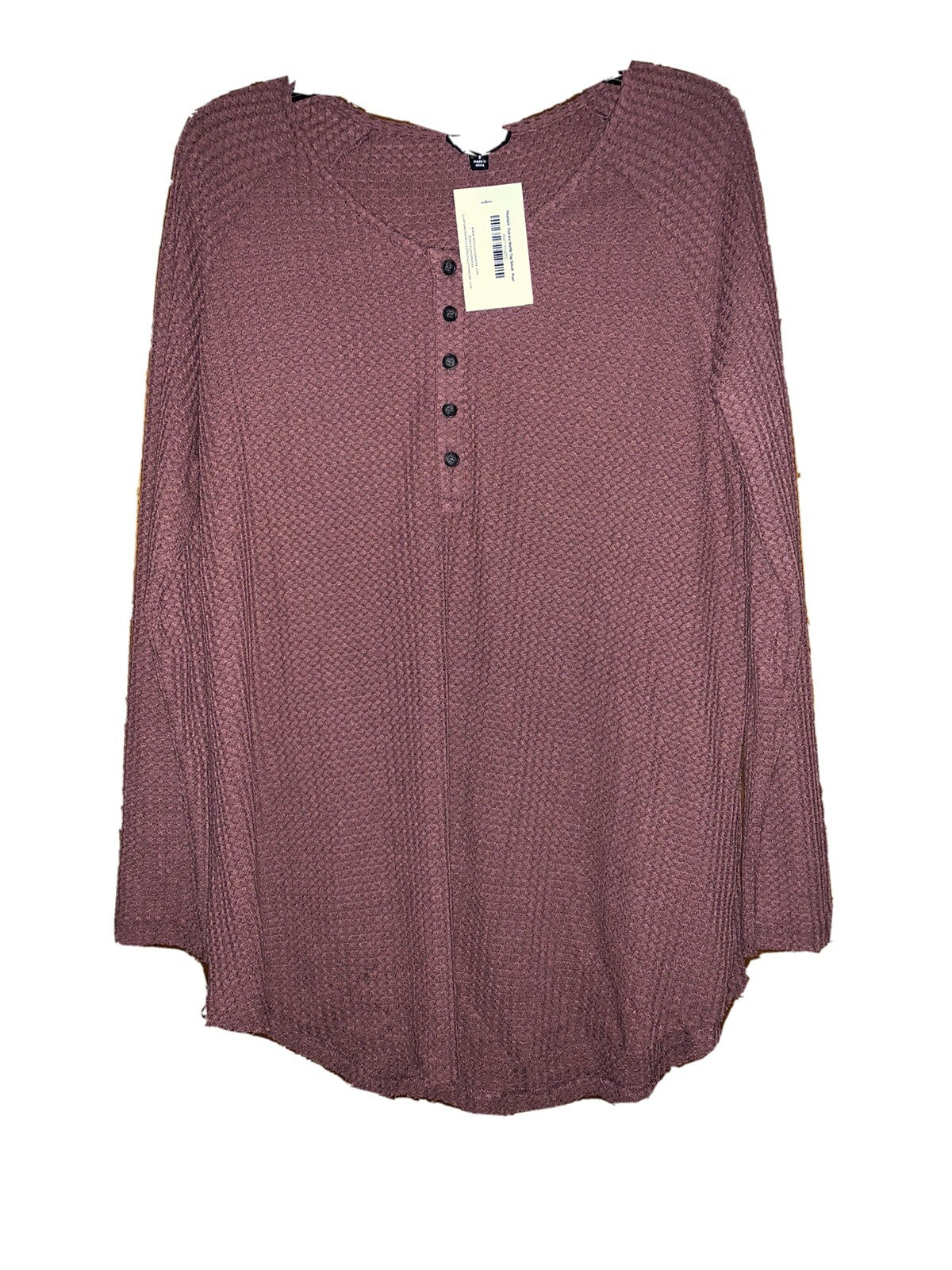 Royal And Reese Boutique Racheal Dakota Waffle Top Size Small Nwt 