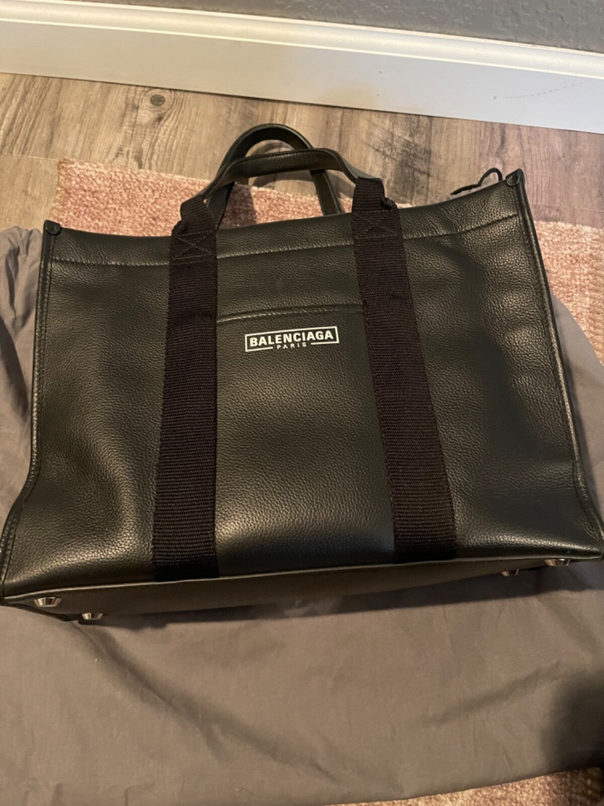 Balenciaga Tote Bag Black With Dust Cover 