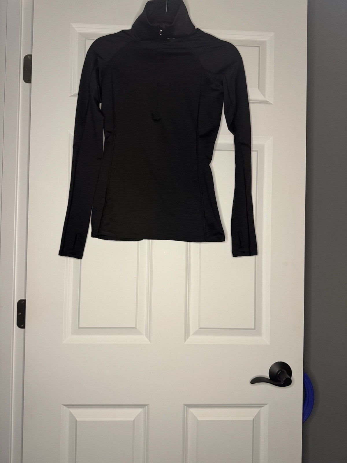 Under Armour Cold Gear Half Zip Small Black 