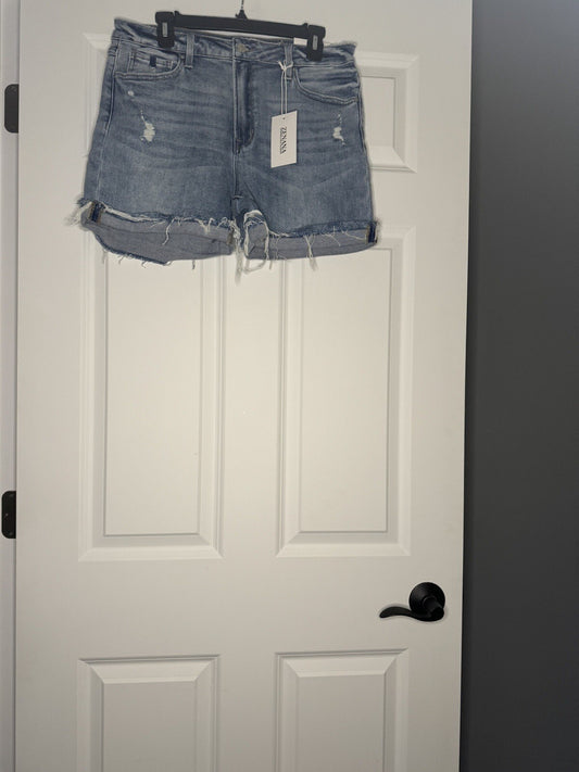 Zenana Zivia Shorts Xl Some Distressing Nwt 36.00 