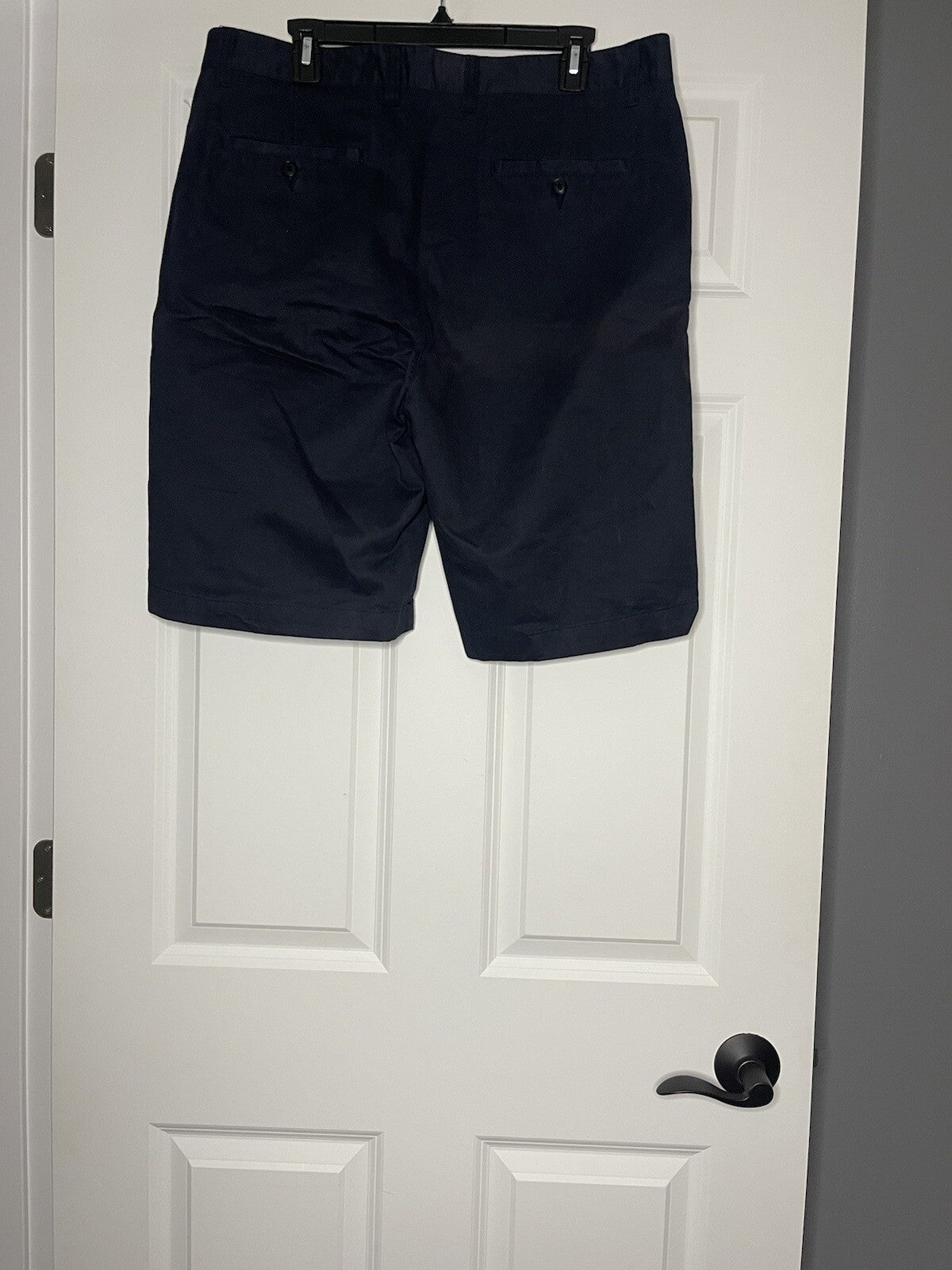 Mens Wearhouse Pronto Uomo Shorts Modern For 36w Navy NWT
