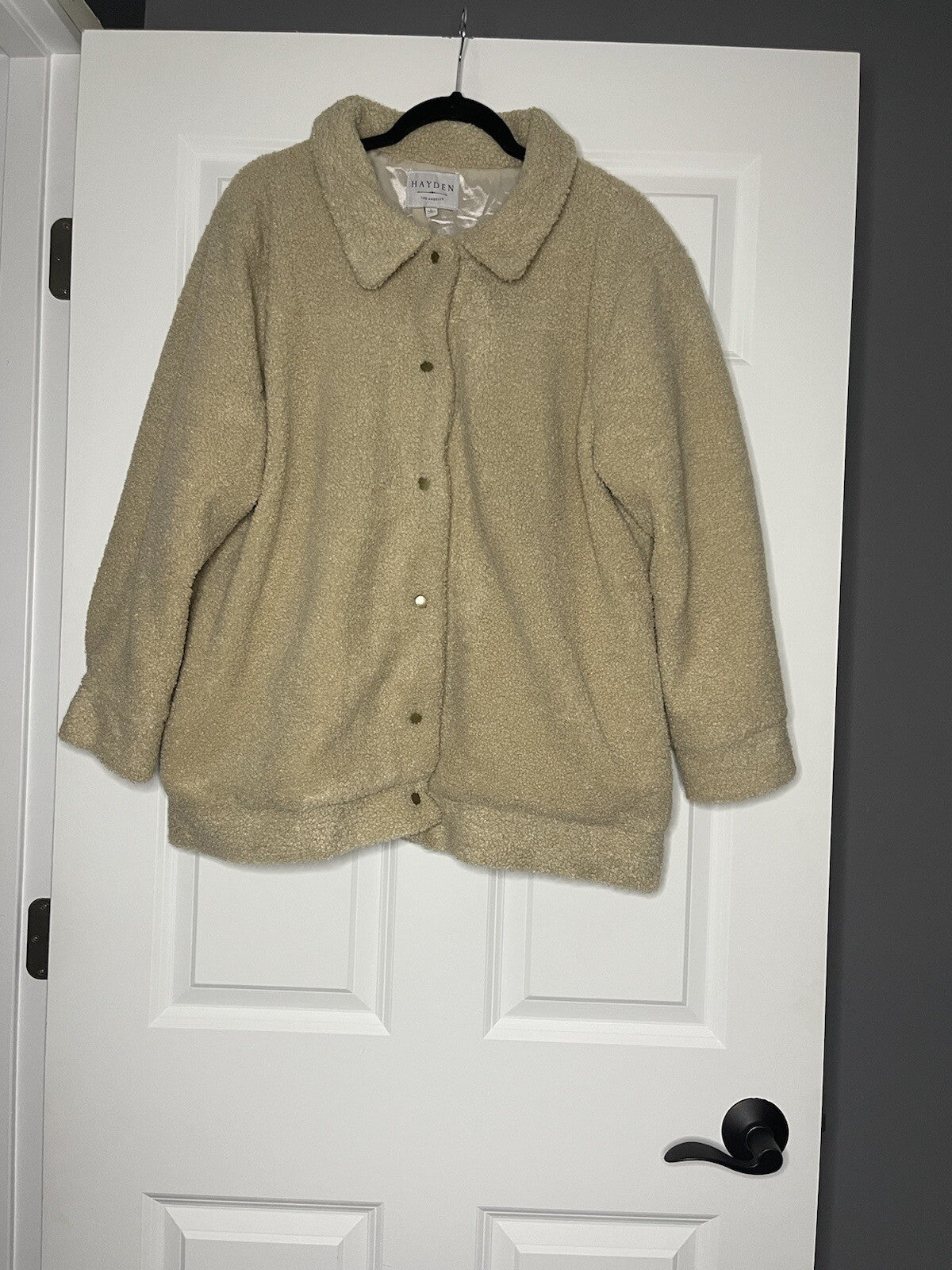 Hayden Los Angeles Shacket Large Beige