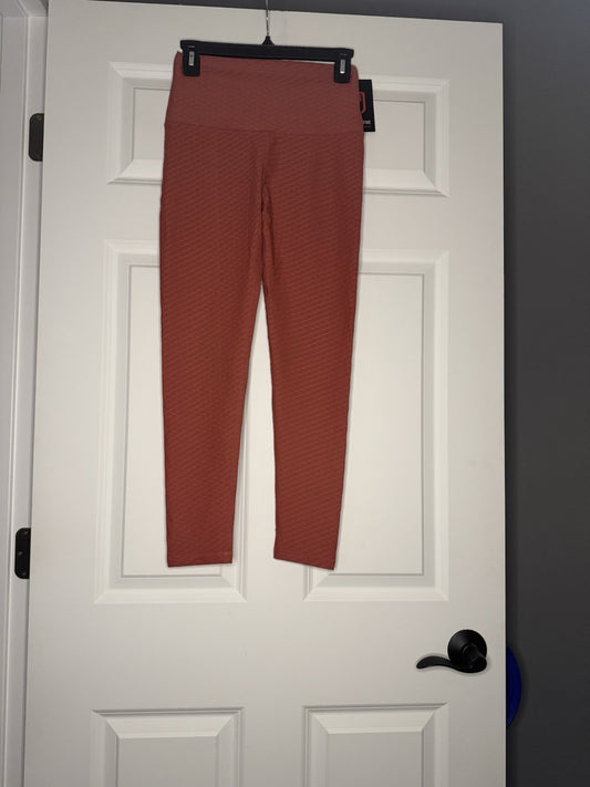 Born Primitive Leggings Medium Salmon Textured Cinch Butt Nwt 
