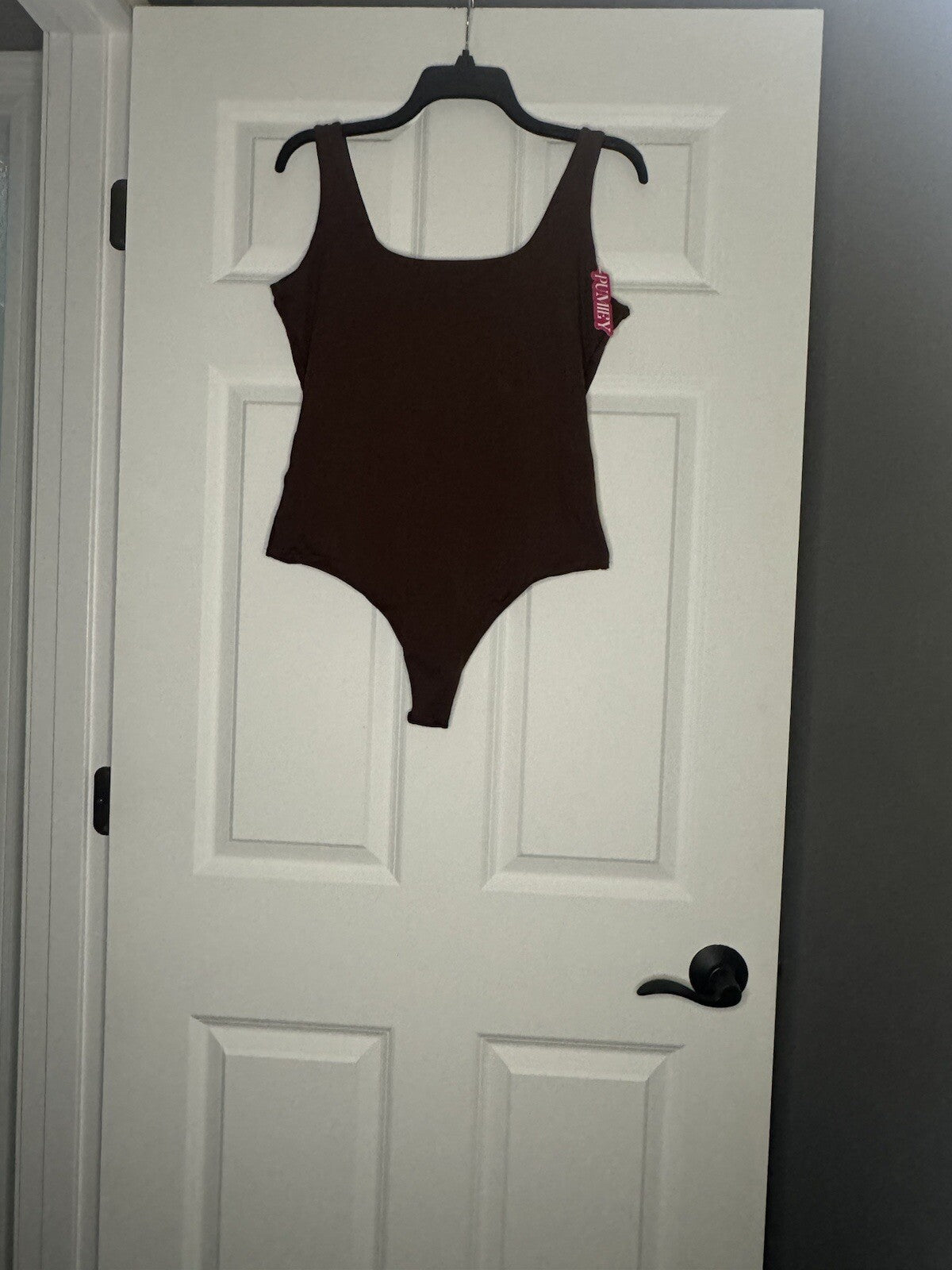 Pumiey Sleeveless Bodysuit Brown Xl Nwt 