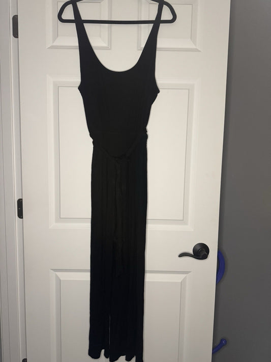 Bb Dakota Jumpsuit W Belt Black Large 