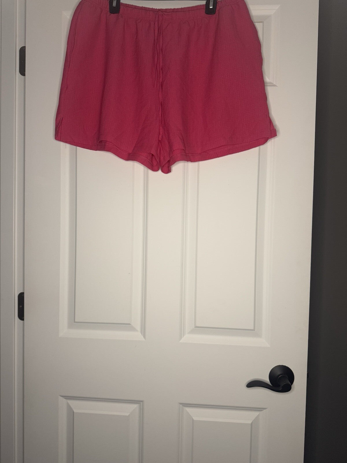 Ekouaer Lounge Set Xxl Button Up Top Shorts Pink Cute Beach Outfit 