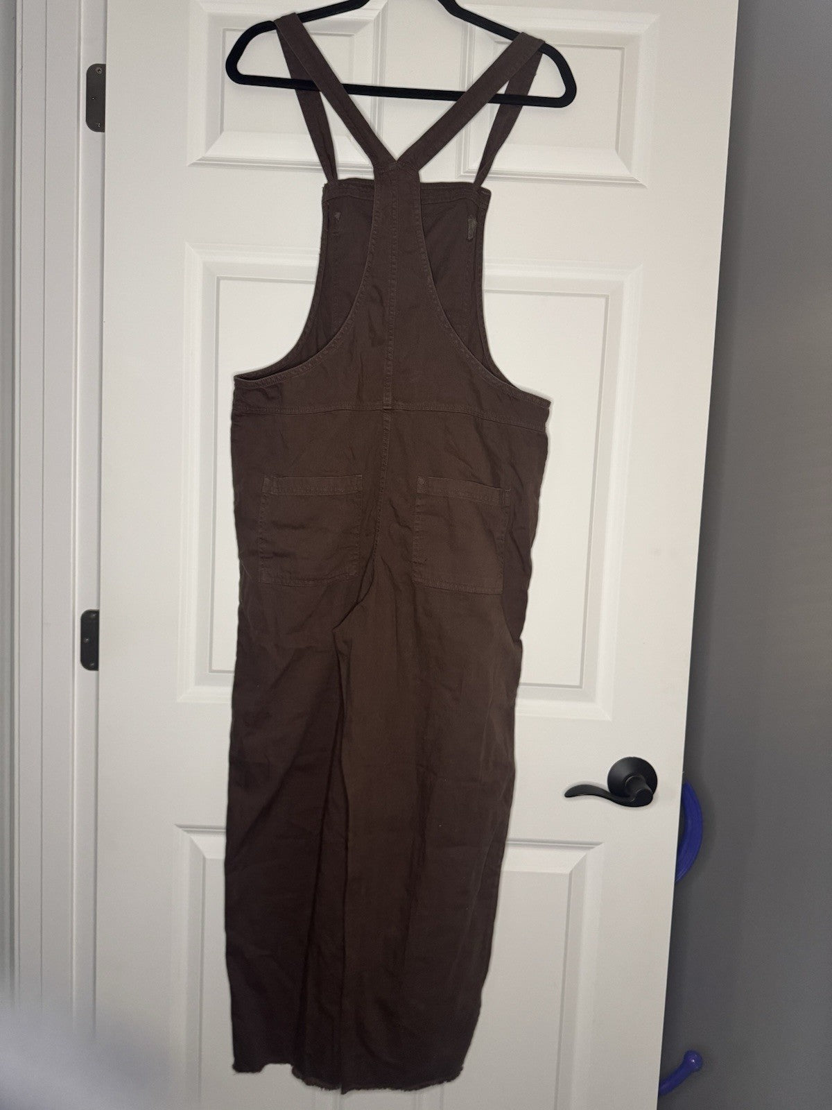 Aerie Dark Brown Overalls Small Nwt 64.95 