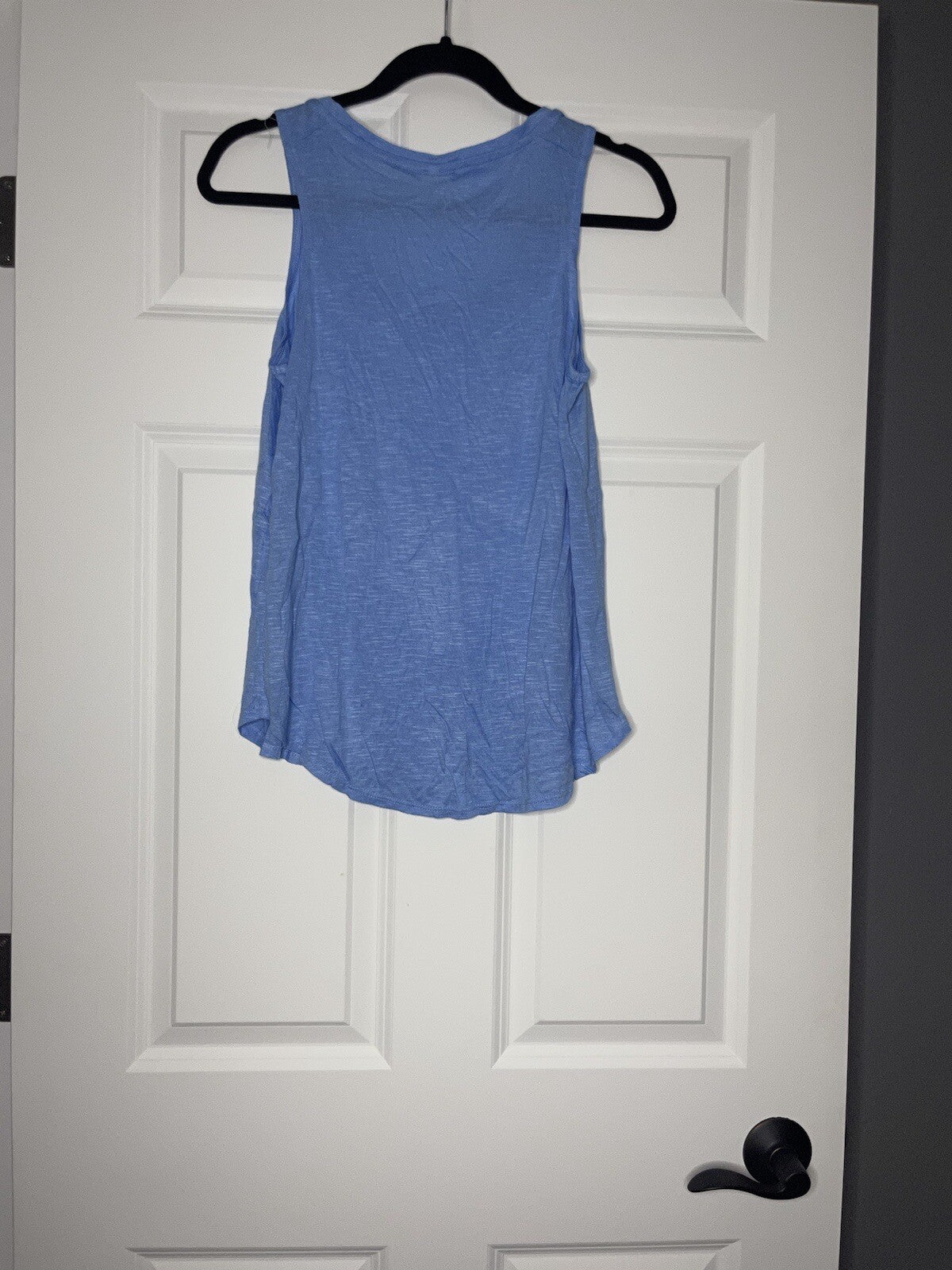Tresics sleeveless blouse small blue NWT