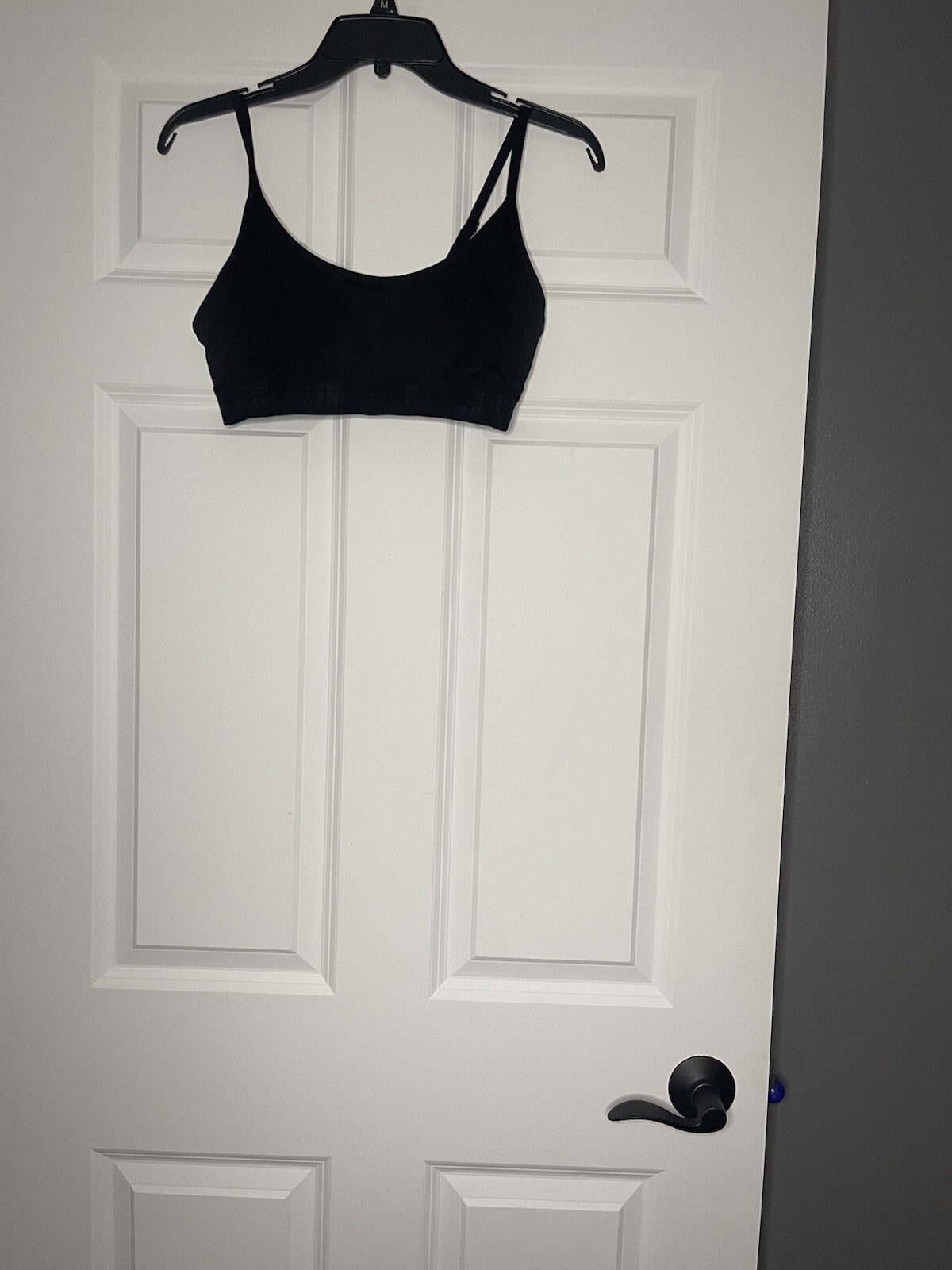 Pink by Victorias secret sports bra black 