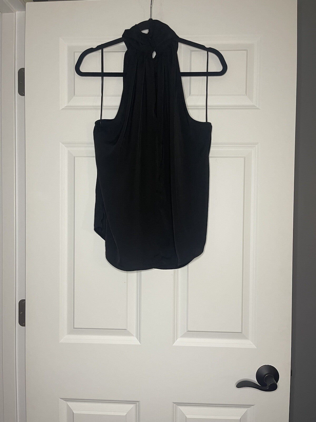 Banana republic sleeveless blouse high neck large NWT