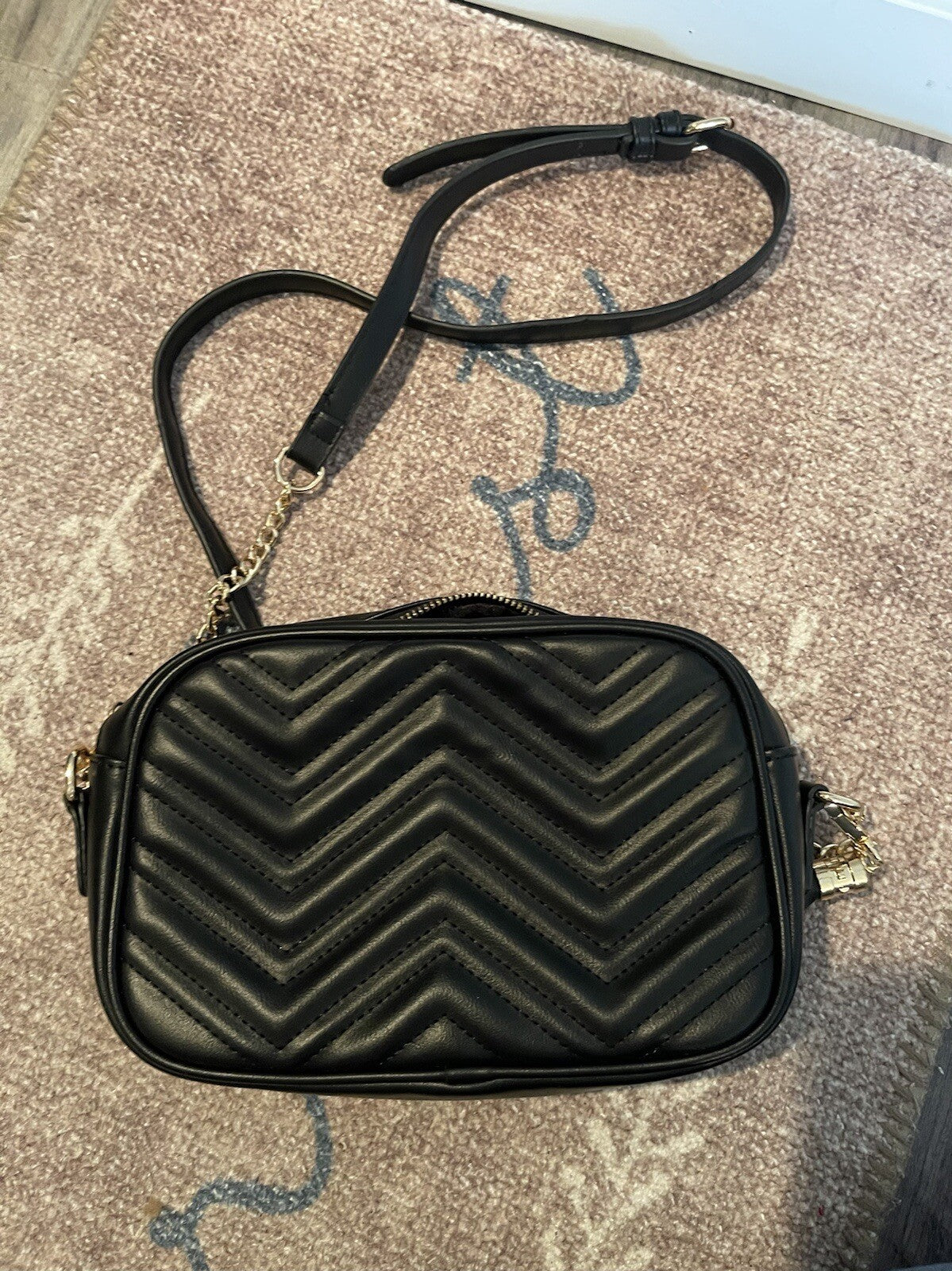 Lola Mae Black Crossbody Purse