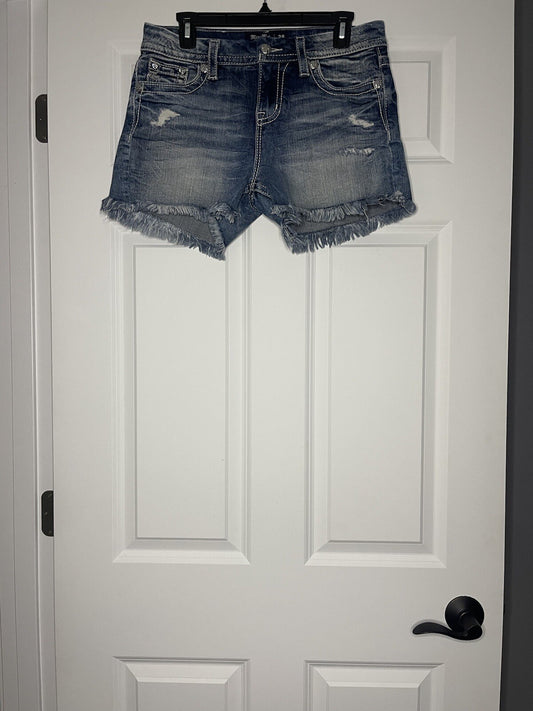 Miss me curvy shorts size 28 style E8060VH24 blue