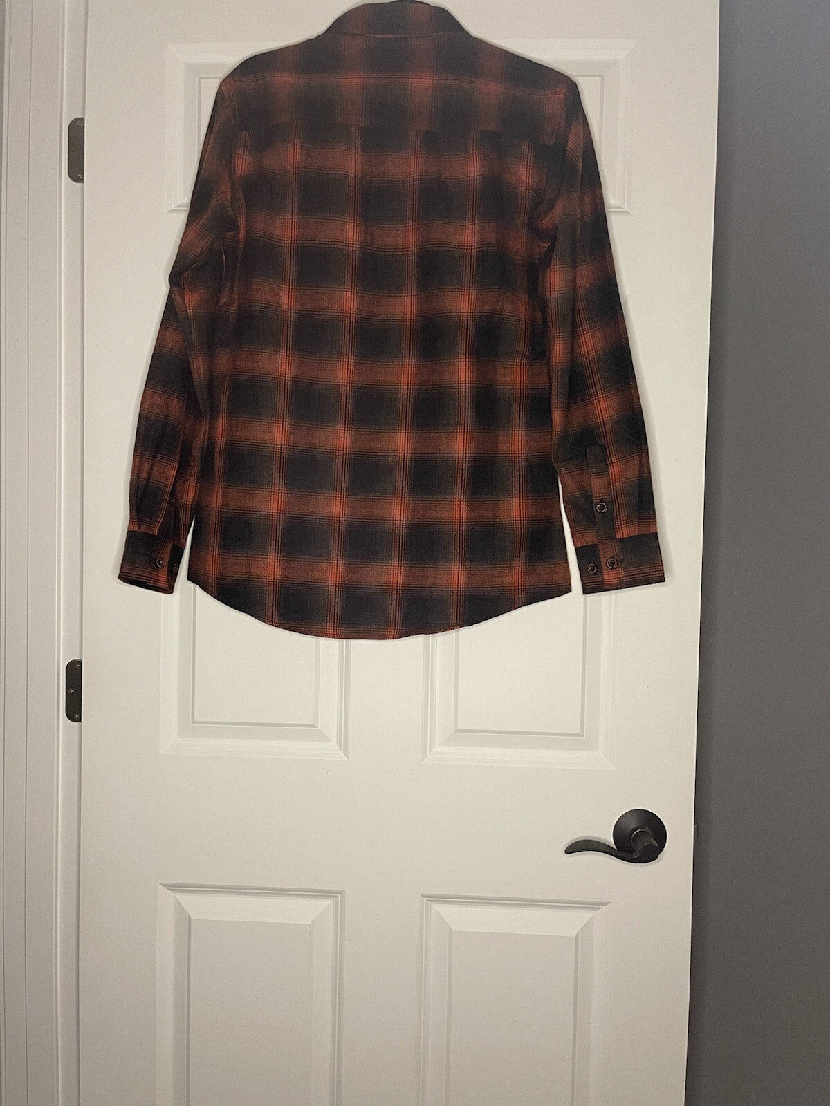 Dixxon The Evo Women’s Flannel Large Black And Orange Worn Once