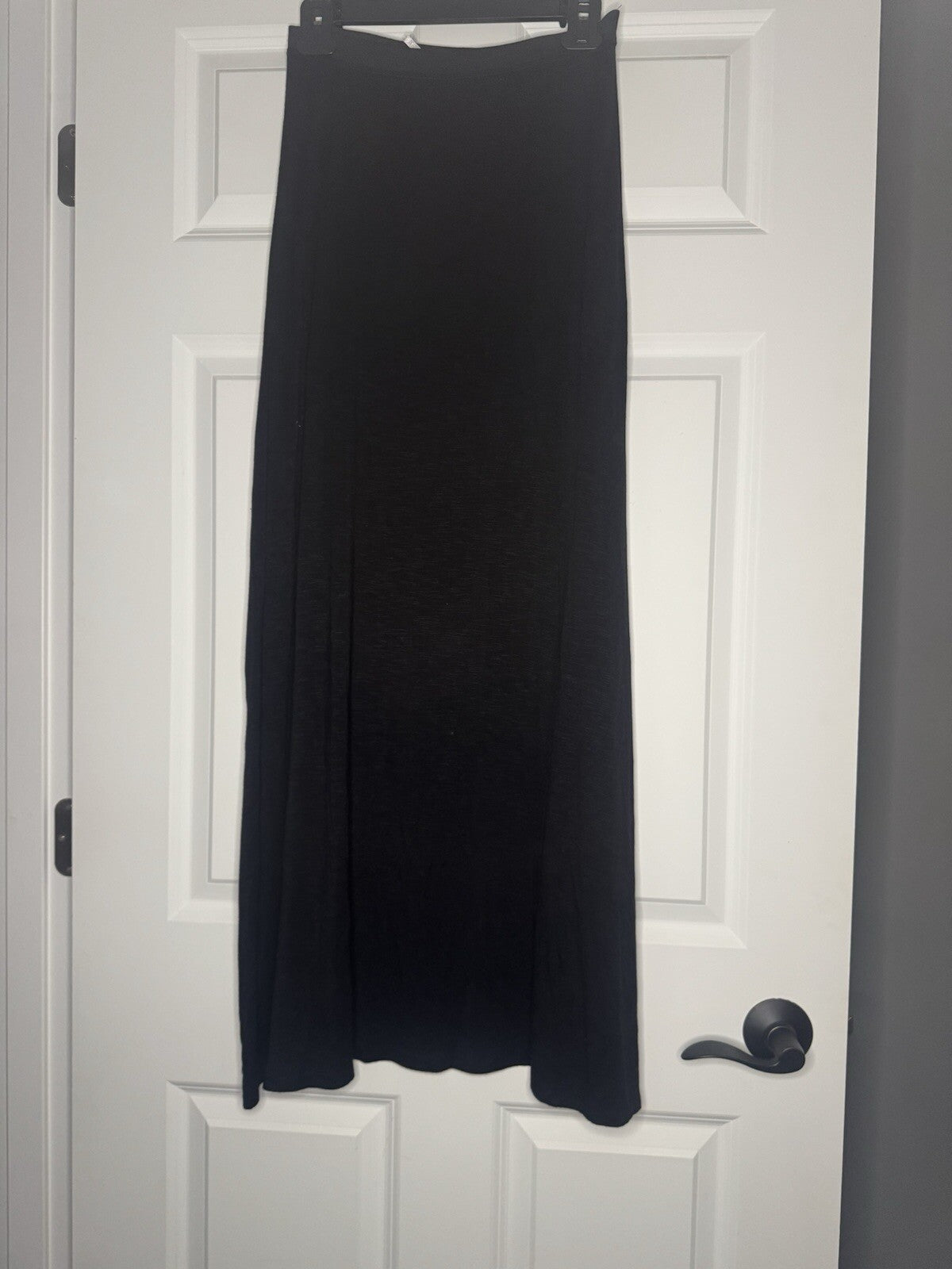 Free People XS Long Maxi Skirt Black 